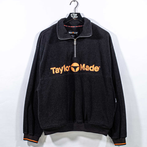 Taylormade Golf Fleece Pullover 1/4 Zip Spell Out