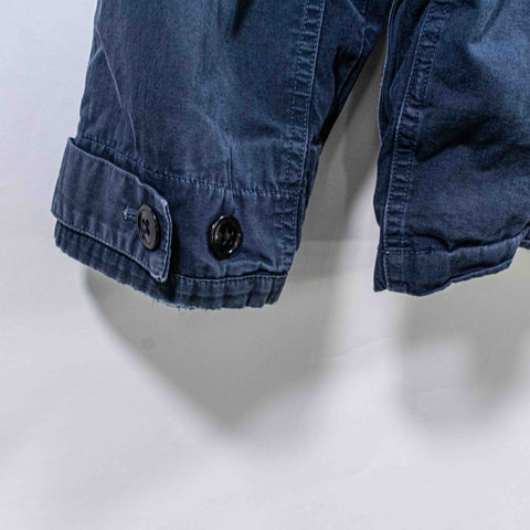 J Crew NX-631 Military Field Jacket Hooded Distressed