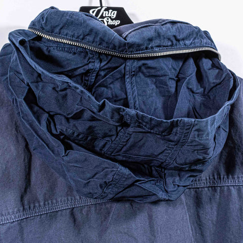 J Crew NX-631 Military Field Jacket Hooded Distressed