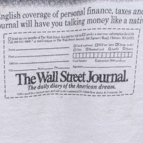 Wall Street Journal Money Talks We Translate T-Shirt