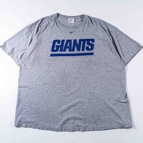 New York Giants Nike Center Swoosh T-Shirt NFL Football Made in USA