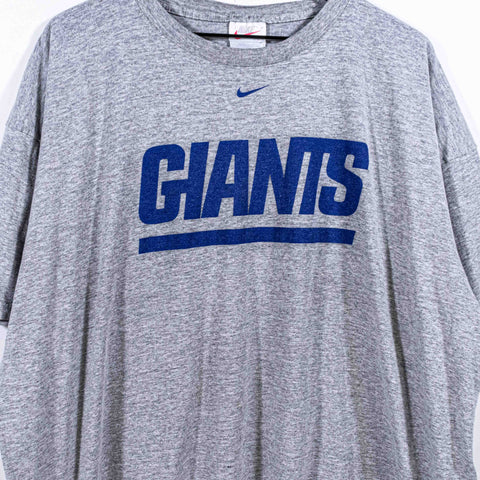 New York Giants Nike Center Swoosh T-Shirt NFL Football Made in USA