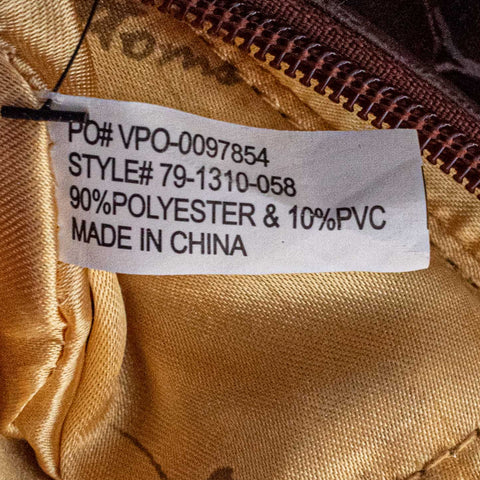 Apple Bottoms Handbag Purse  All Over Print