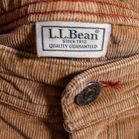LL Bean Corduroy Carpenter Utility Pants