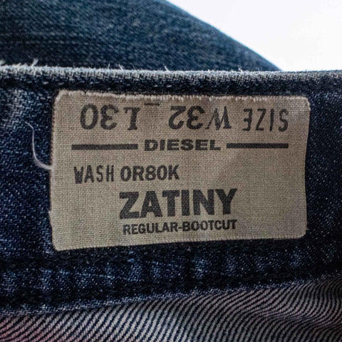 Diesel Zatiny Boot Cut Jeans