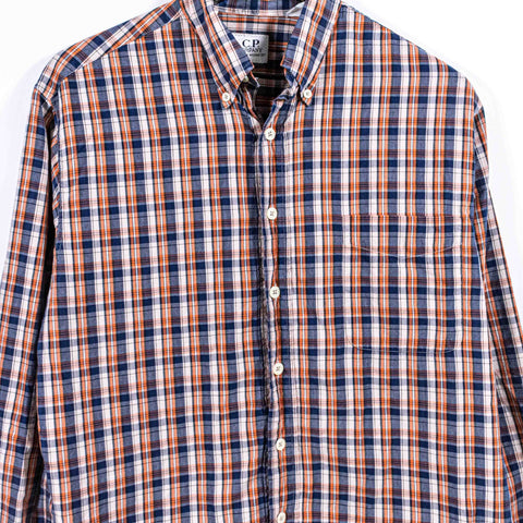CP Company Plaid Button Down Shirt Massimo Osti