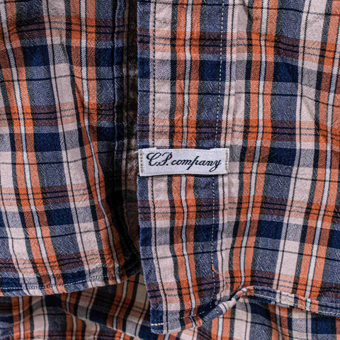 CP Company Plaid Button Down Shirt Massimo Osti