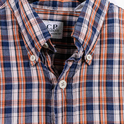 CP Company Plaid Button Down Shirt Massimo Osti