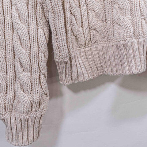 J Crew Always Chunky Cable Knit Sweater