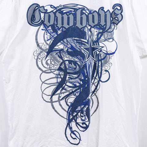 Dallas Cowboys Tribal Print T-Shirt Reebok NFL Football