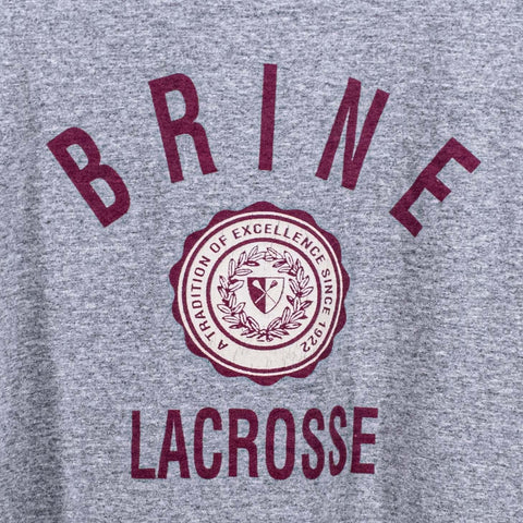 Brine Lacrosse Crest T-Shirt