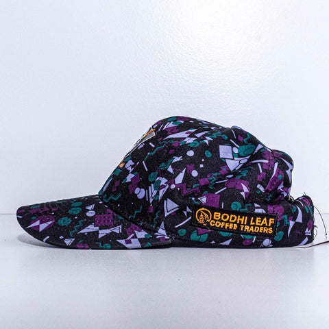 Anaheim Mighty Ducks Abstract Print Snapback Hat Bodhi Leaf Coffee Traders