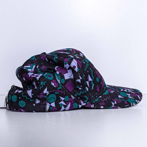 Anaheim Mighty Ducks Abstract Print Snapback Hat Bodhi Leaf Coffee Traders