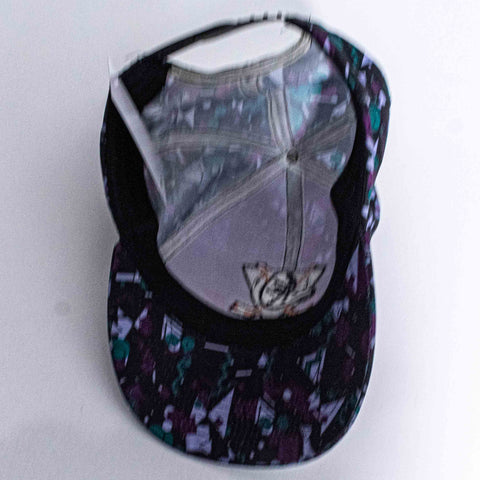Anaheim Mighty Ducks Abstract Print Snapback Hat Bodhi Leaf Coffee Traders