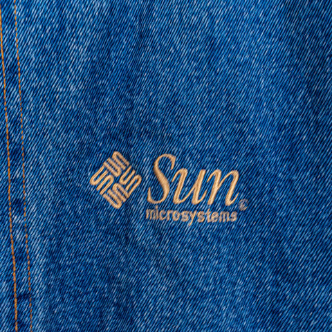 Sun Microsystems Denim Bomber Jacket