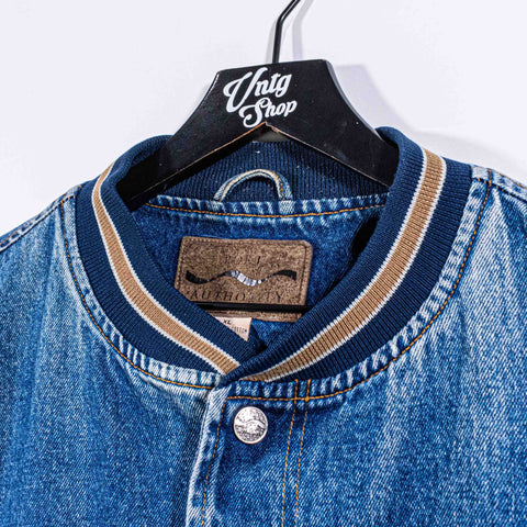 Sun Microsystems Denim Bomber Jacket