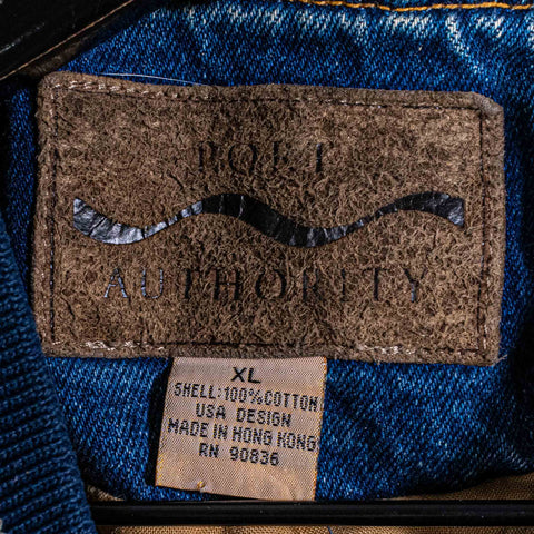 Sun Microsystems Denim Bomber Jacket