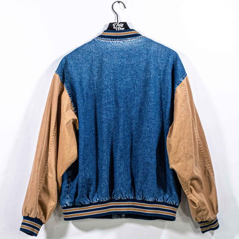 Sun Microsystems Denim Bomber Jacket