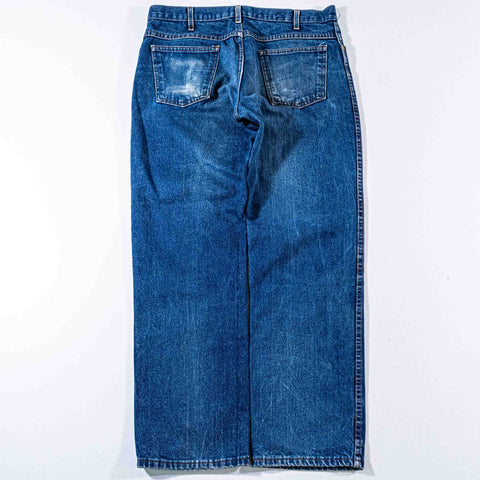 Sutton Faded Jeans Talon Zipper