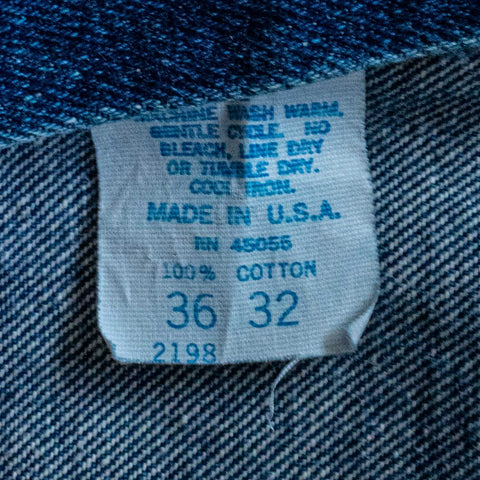 Sutton Faded Jeans Talon Zipper