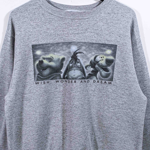 Winnie The Pooh Tigger Eeyore Sweatshirt Disney Wish Wonder Dream