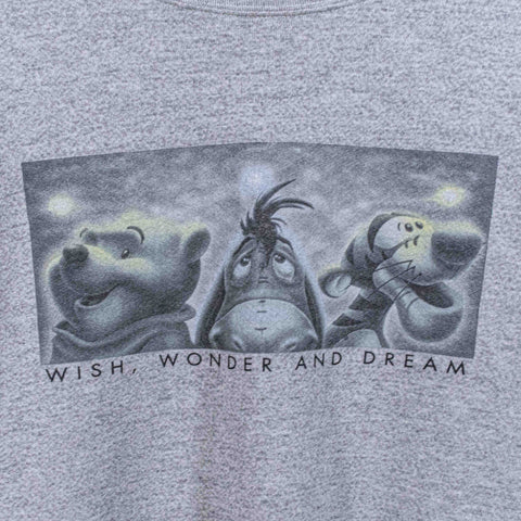Winnie The Pooh Tigger Eeyore Sweatshirt Disney Wish Wonder Dream