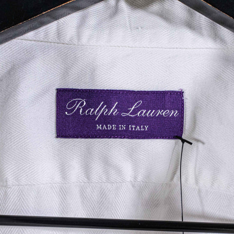 Ralph Lauren Purple Label Dress Shirt French Cuff Made in Italy