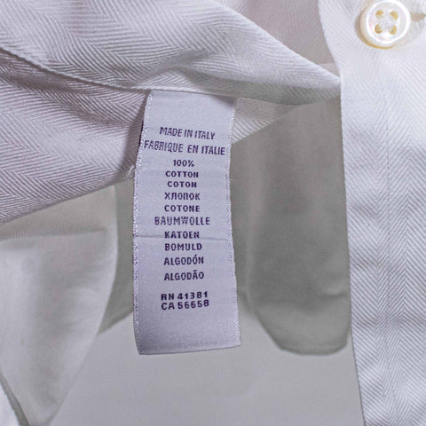 Ralph Lauren Purple Label Dress Shirt French Cuff Made in Italy