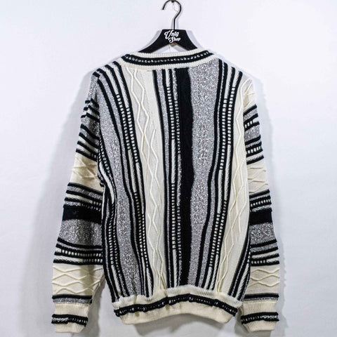 3D Textured Biggie Hip Hop Knit Sweater Sansabelt Shop