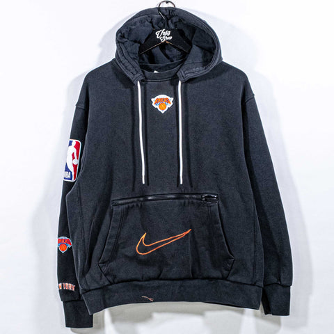 New York Knicks Nike City Edition Courtside Hoodie Sweatshirt Swoosh Afterhood