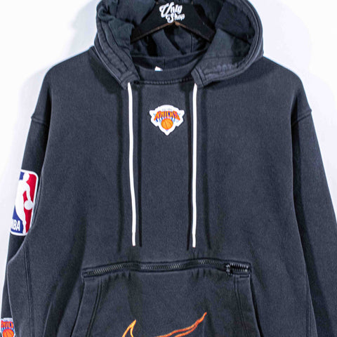 New York Knicks Nike City Edition Courtside Hoodie Sweatshirt Swoosh Afterhood