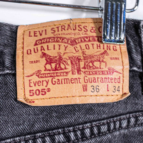 Levis 505 Sun Faded Jeans