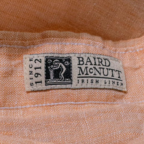 Brooks Brothers Baird McNutt Irish Linen Regent Button Down Shirt
