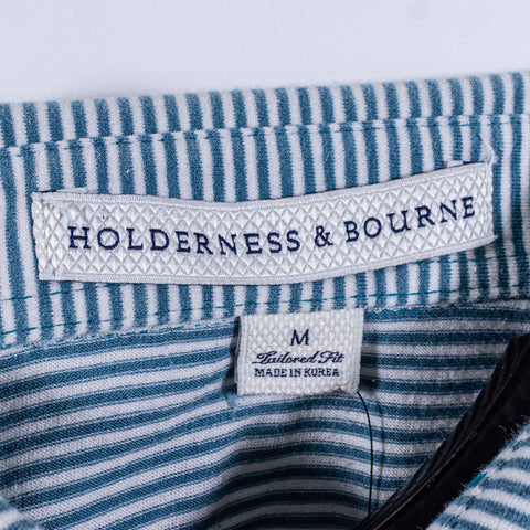 Holderness & Bourne Chechessee Creek Club Polo Golf Performance Striped