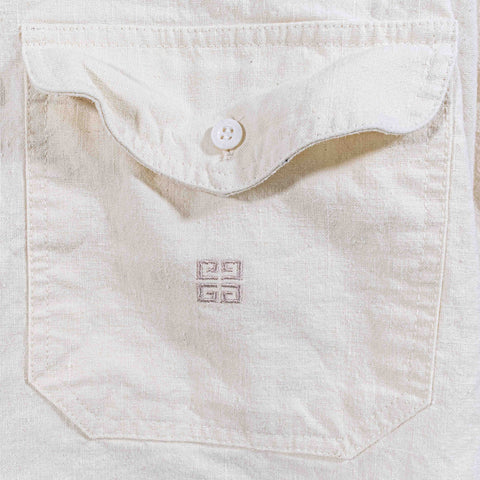 Givenchy Double Pocket Short Sleeve Button Shirt Sample