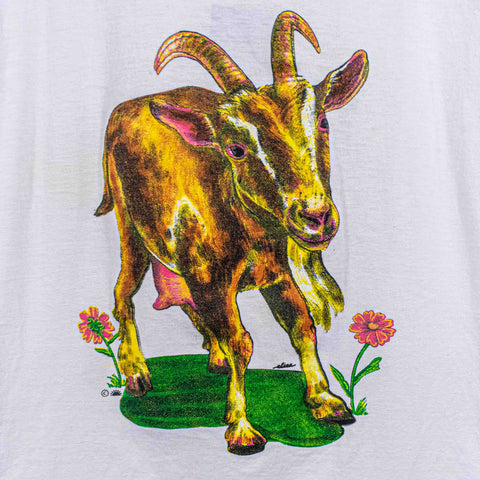 Goat Nature Art Double Sided T-Shirt