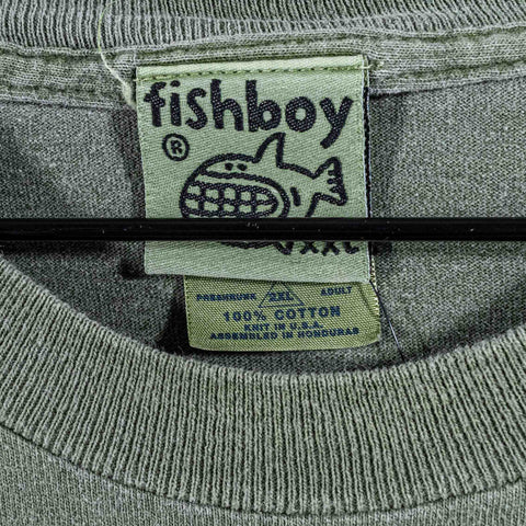 Fishboy Dumbass Santa Barabara Fish T-Shirt
