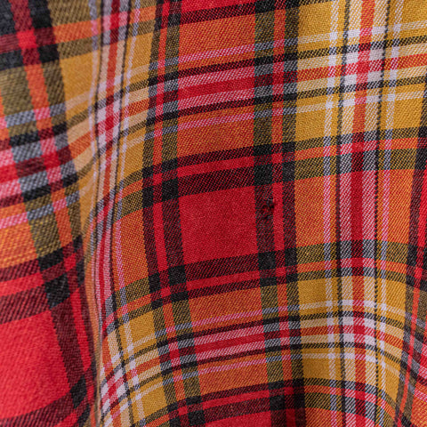 Wrangler Plaid Flannel Pearl Snap Shirt