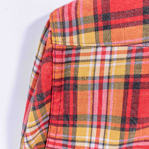 Wrangler Plaid Flannel Pearl Snap Shirt