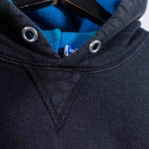 Champion Script Logo Two Tone Hoodie Sweatshirt Made in USA