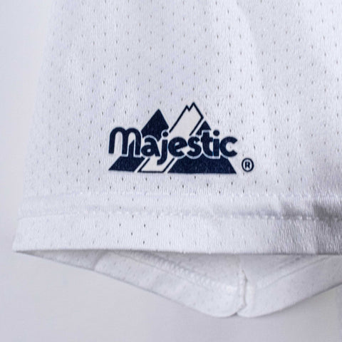 New York Yankees Majestic Center Logo Mesh Jersey T-Shirt