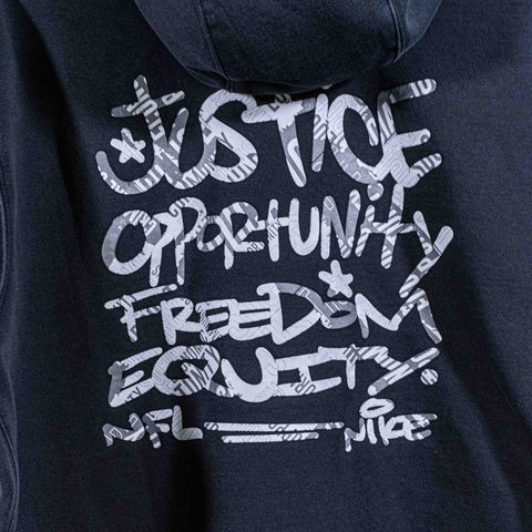 Denver Broncos Inspire Change Nike Hoodie Sweatshirt Team Issue Jonas Griffith