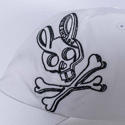 Psycho Bunny Serge Baseball Cap Hat Logo Adjustable