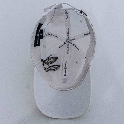 Psycho Bunny Serge Baseball Cap Hat Logo Adjustable