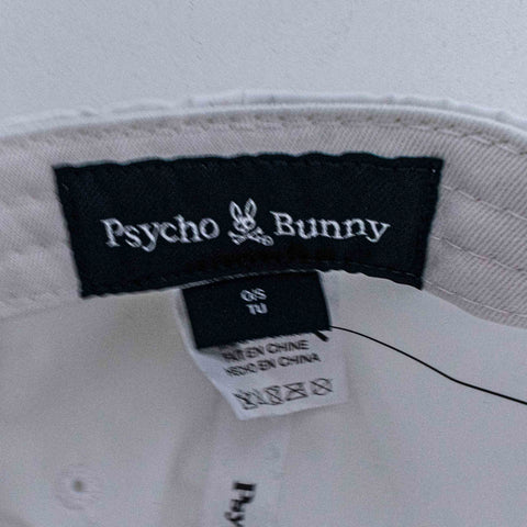 Psycho Bunny Serge Baseball Cap Hat Logo Adjustable