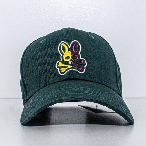 Psycho Bunny Two Tone Logo Baseball Cap Hat Adjustable