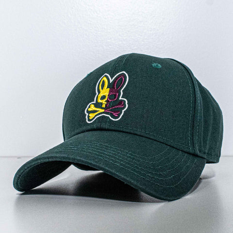 Psycho Bunny Two Tone Logo Baseball Cap Hat Adjustable