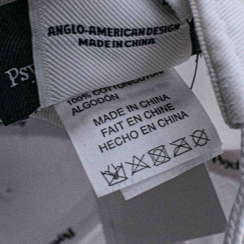 Psycho Bunny Silhouette Logo Baseball Cap Hat Adjustable