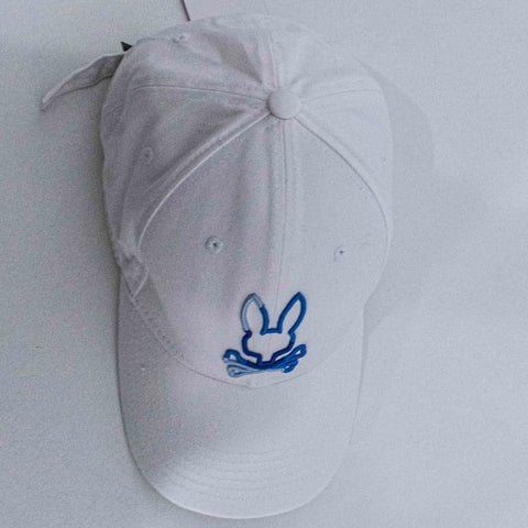 Psycho Bunny Silhouette Logo Baseball Cap Hat Adjustable