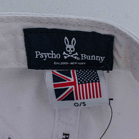 Psycho Bunny Silhouette Logo Baseball Cap Hat Adjustable